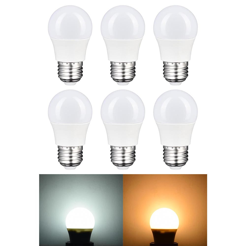 Byootique Makeup Mirror Light Bulbs 3W E27 6 Pack