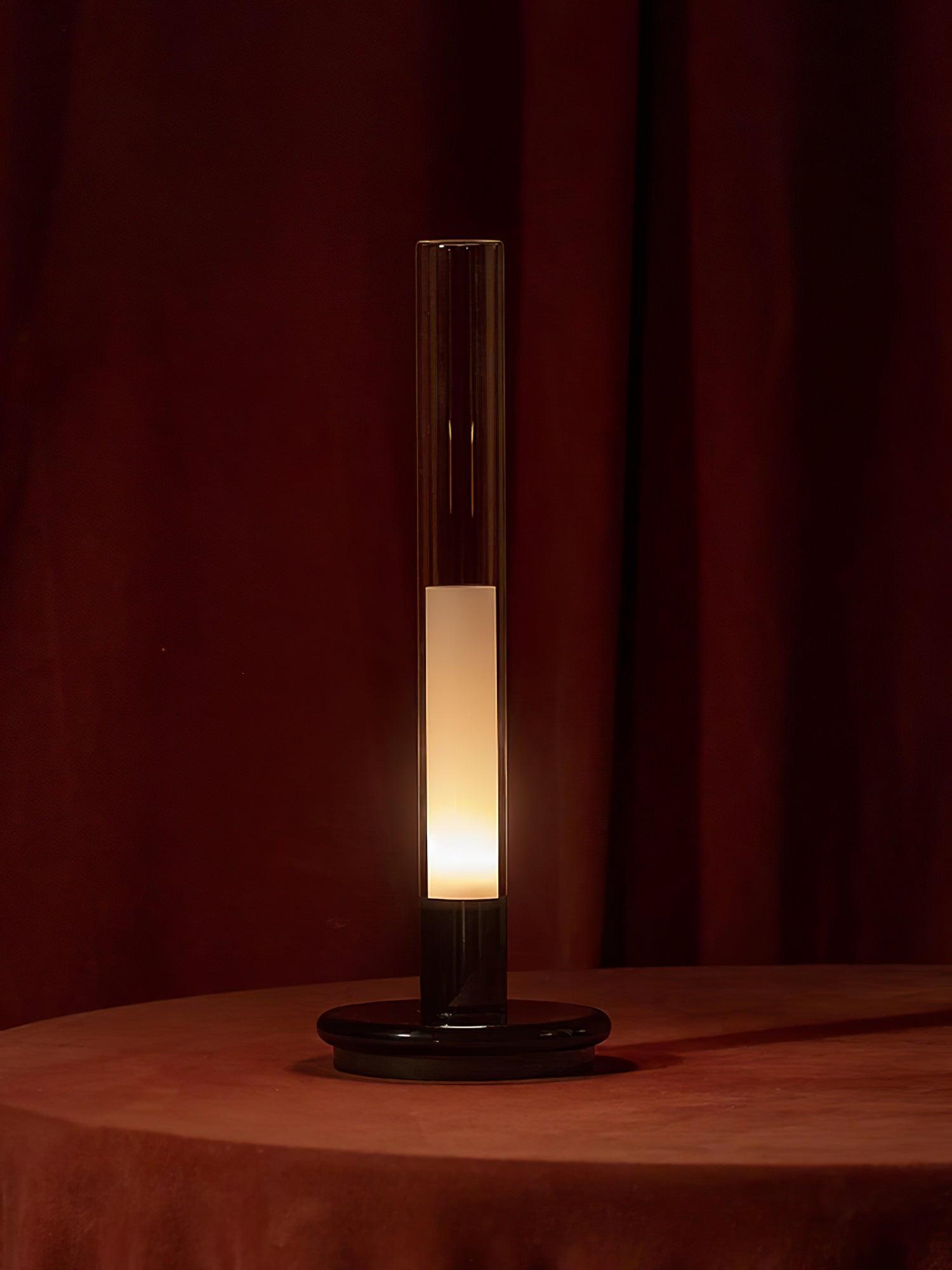 Column Built-in Battery Table Lamp