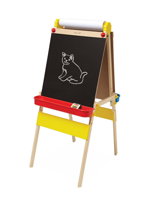 Melissa and Doug Melissa and Doug Deluxe Standing Art Easel - Dry-Erase Board  Chalkboard  Paper Roller