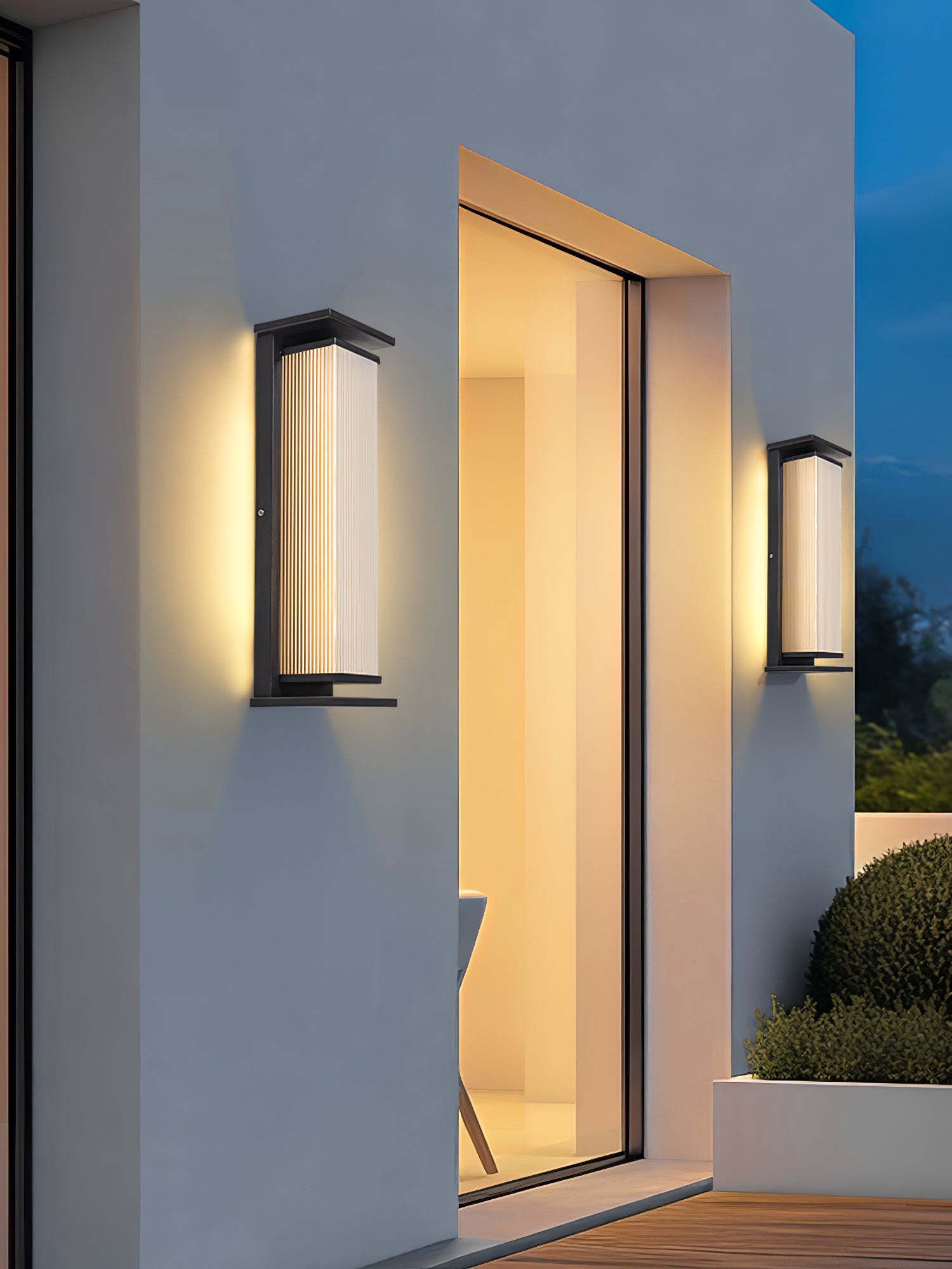 Rectangular Box Outdoor Wall Lamp