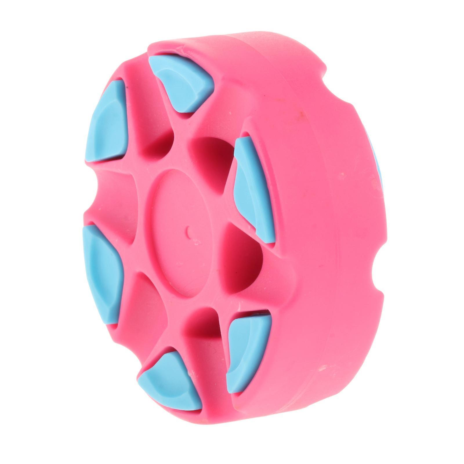 Inline Roller Hockey Puck Durable Multifunctional Ice Hockey Puck Equipment Pink