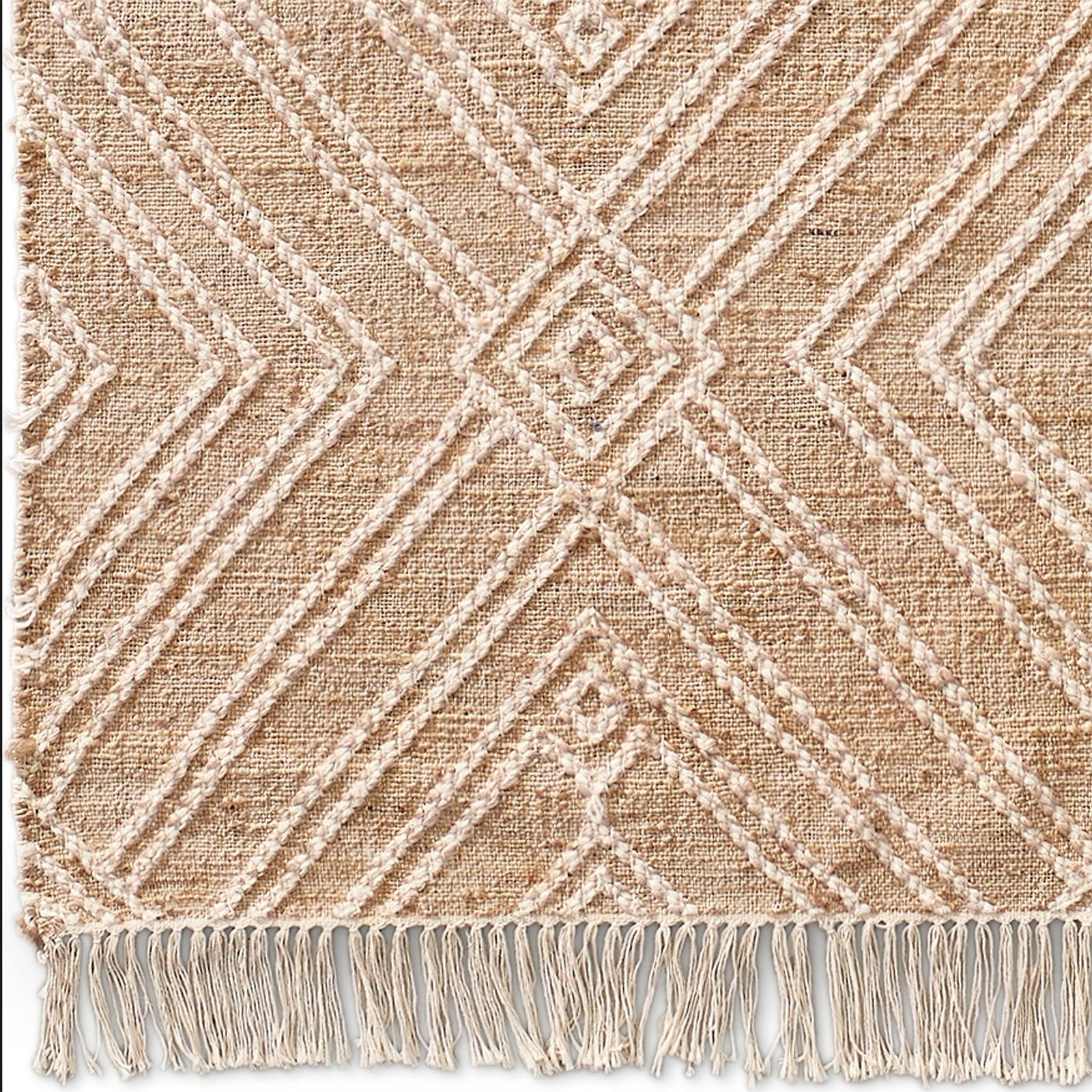 230X160 Cm Handmade Rug Jute Jh-2698-L