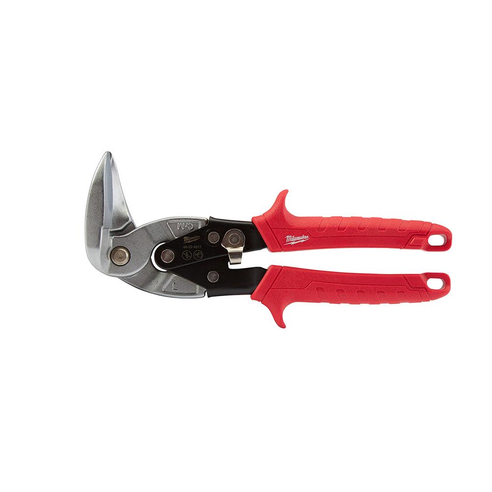 Milwaukee Left Cutting Upright Aviation Snips 48-22-4511 from Milwaukee