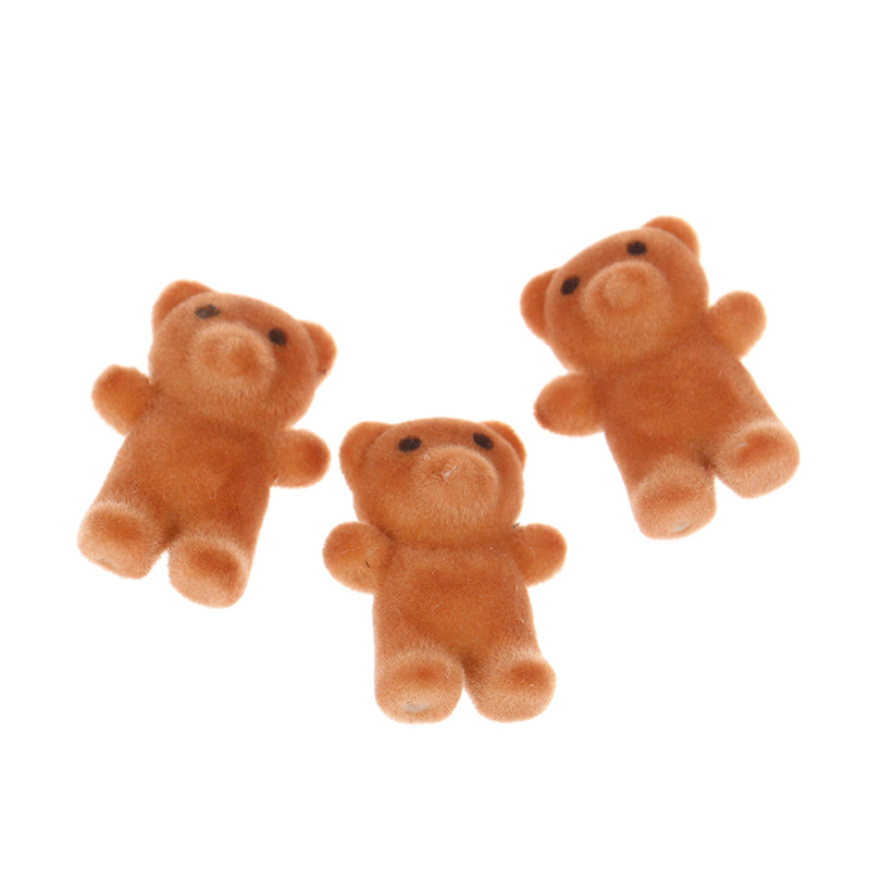 1PCS 1:12 Dollhouse Miniature Mini Bear Model Toys for Doll House Decoration