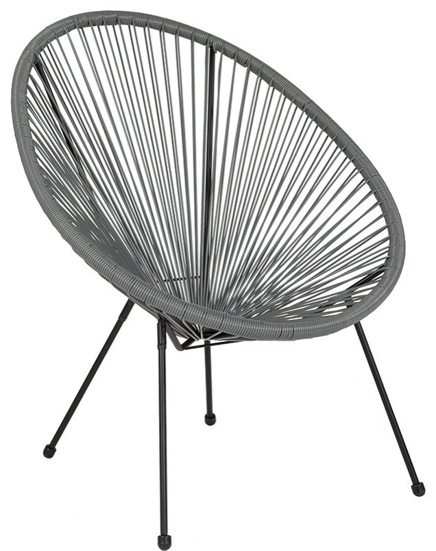 Valencia Oval Comfort Series Take Ten Rattan Lounge Chair   Contemporary   Armchairs And Accent Chairs   by BisonOffice  Houzz