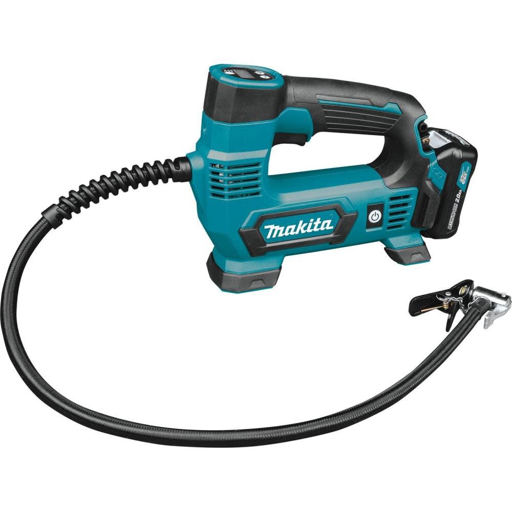 Makita 12V Max CXT Lithium-Ion Cordless Inflator Kit (2.0Ah) MP100DWRX1 from Makita