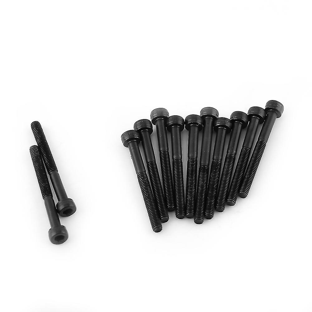 M3 Black Hex Socket Cap Head Screw Bolt Set (M3*30mm，Partially Threaded，24pcs)