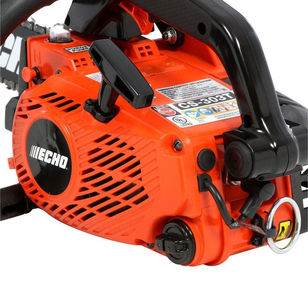 ECHO 12 in 301 cc Gas 2Stroke Top Handle Chainsaw