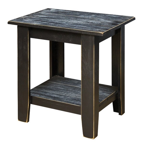 Country-Style End Table