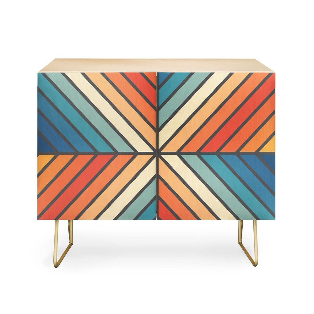 Celebration Angle' Made to Order Credenza Cabinet