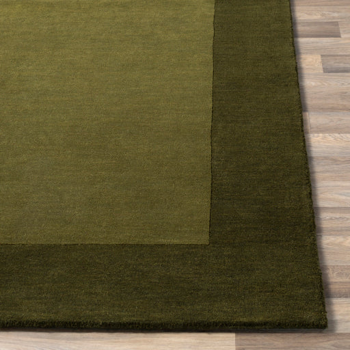 Mystique Wool Dark Green Rug