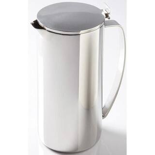 AM American METALCRAFT Inc. Water Pitcher 52 fl.oz. Silver Mirror Stainless Steel Pitcher with Double Wall Mirror DWCP48