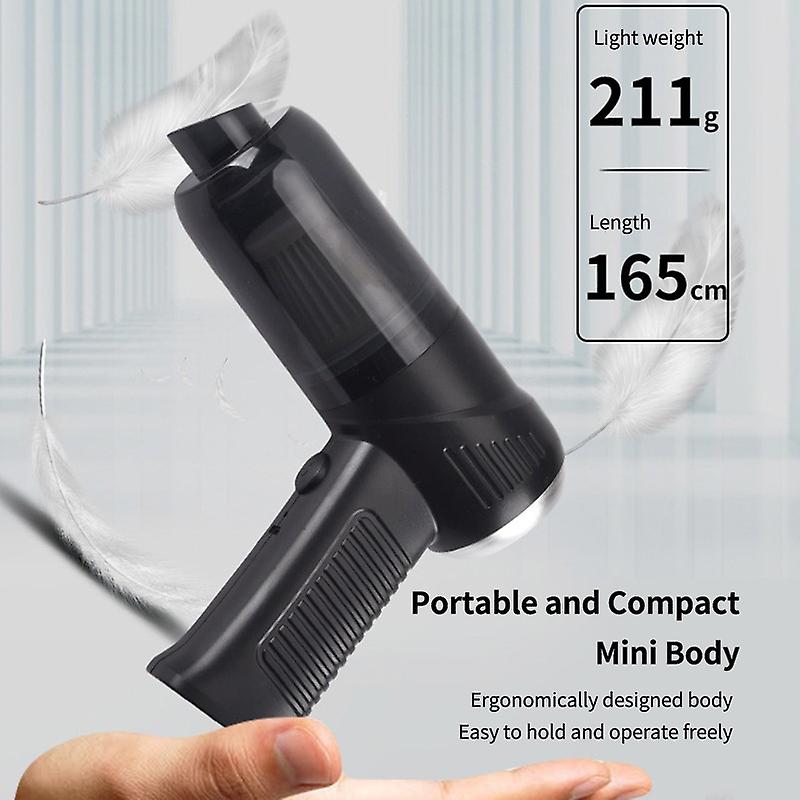 Portable Hand-held Wireless Charging Household Vacuum Cleaner 1200mah