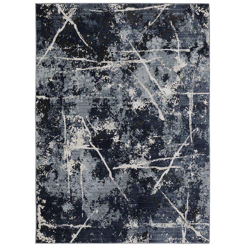 StyleHaven Cameron Crashed Modern Abstract Area Rug