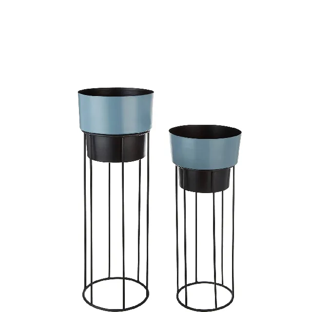 Direct Factory Price Metal Outdoor Planter Garden Decor Flower Pots   Planter Manufacturer From India