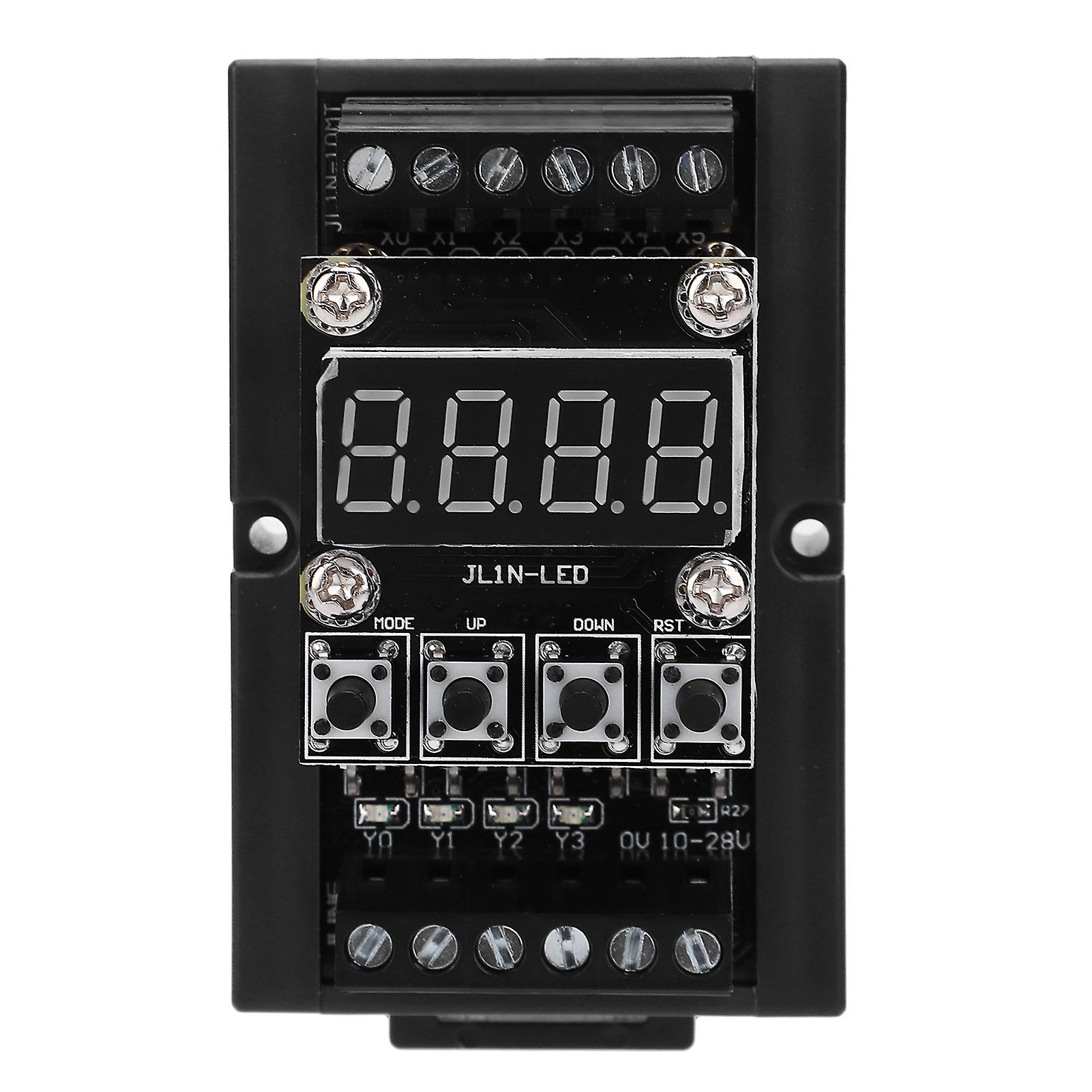 Plc Industrial Control Board Digital Tube Integrated Module With Shell Jl1n-10mty Dc10-28v