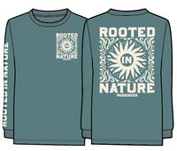 Rooted In Nature LS T-Shirt - Blue Sea