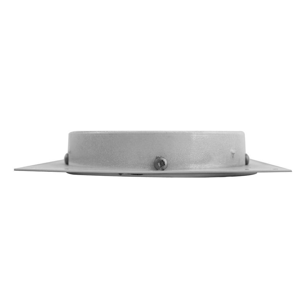 Active Ventilation 4 in. White Aluminum Round Soffit Vent (36-Pack) RSV-4-WT(36)