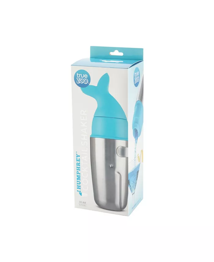 True Brands Zoo Humphrey Whale Cocktail Shaker 16 Oz