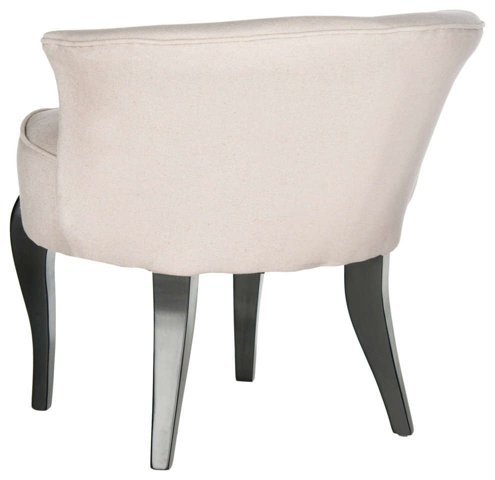 Safavieh Mora Vanity Chair   Transitional   Vanity Stools And Benches   by Buildcom  Houzz