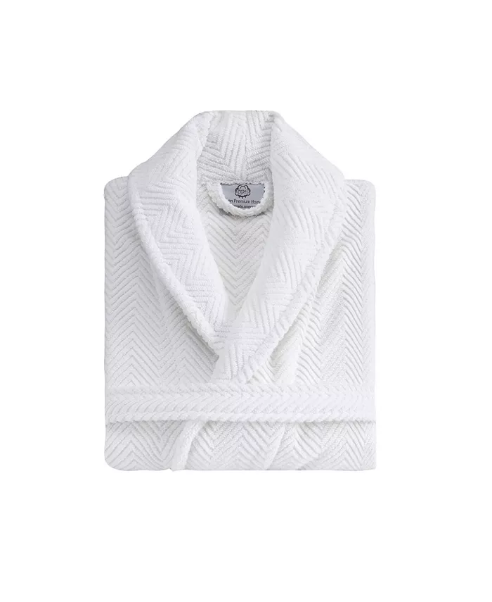 OZAN PREMIUM HOME Chevron Unisex Bath Robe