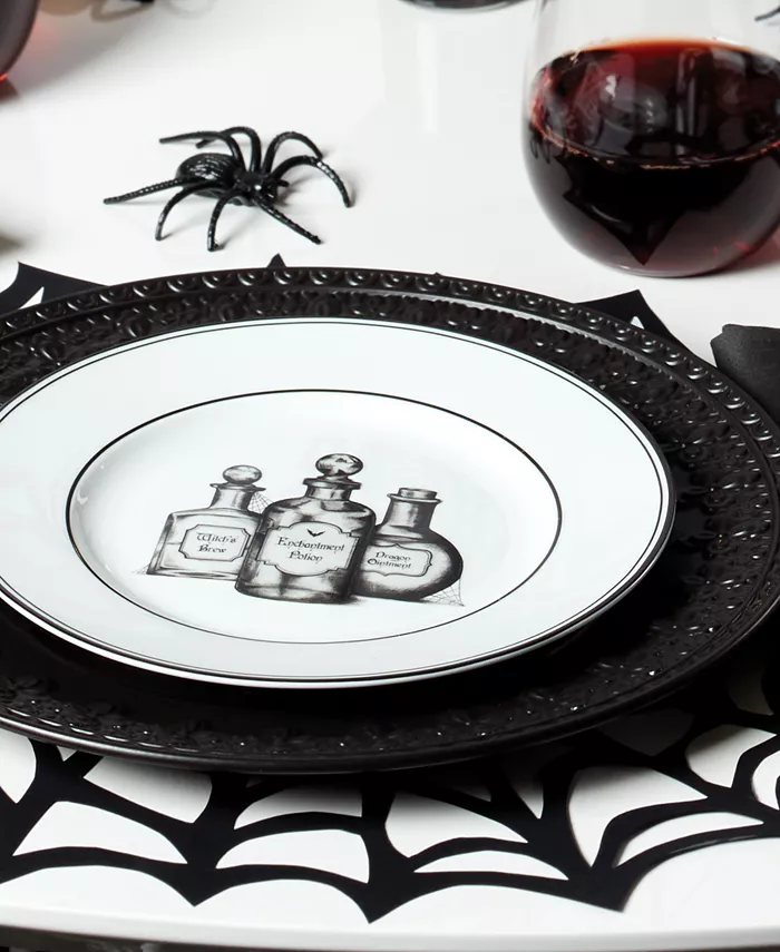 Lenox Vintage Halloween 4-Piece Dessert Plate Set