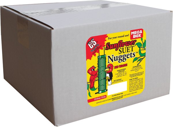 CandS Sunflower Suet Nuggets Wild Bird Food