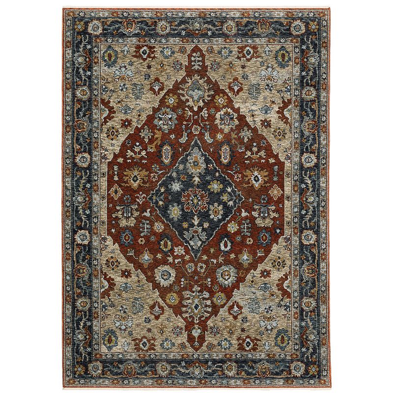 StyleHaven Amelie Vintage Medallion Area Rug