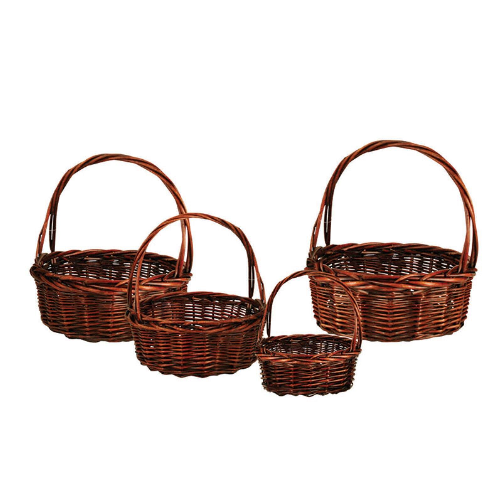 Wald Import Willow Basket - Set of 4