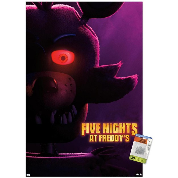 Trends International Five Nights At Freddy x27 s Movie Foxy One Sheet Unframed Wall Poster Prints