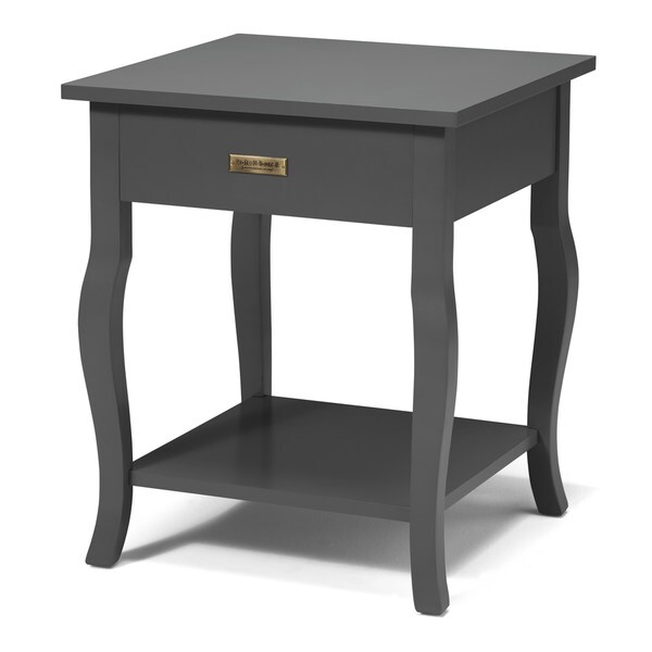 Copper Grove Sun Drop Wood 1-drawer Side Table Nightstand - - 20255093