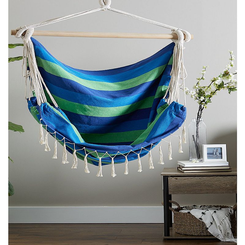 Hammock Chair with Tassel Fringe