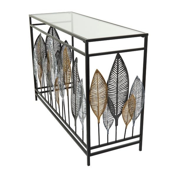 Iron Contemporary Console Table 30 x 44 x 15