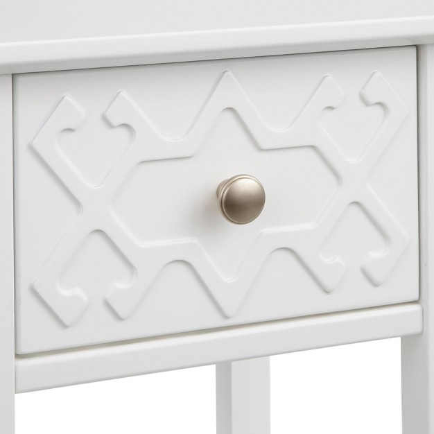 Raya End Table White Buylateral