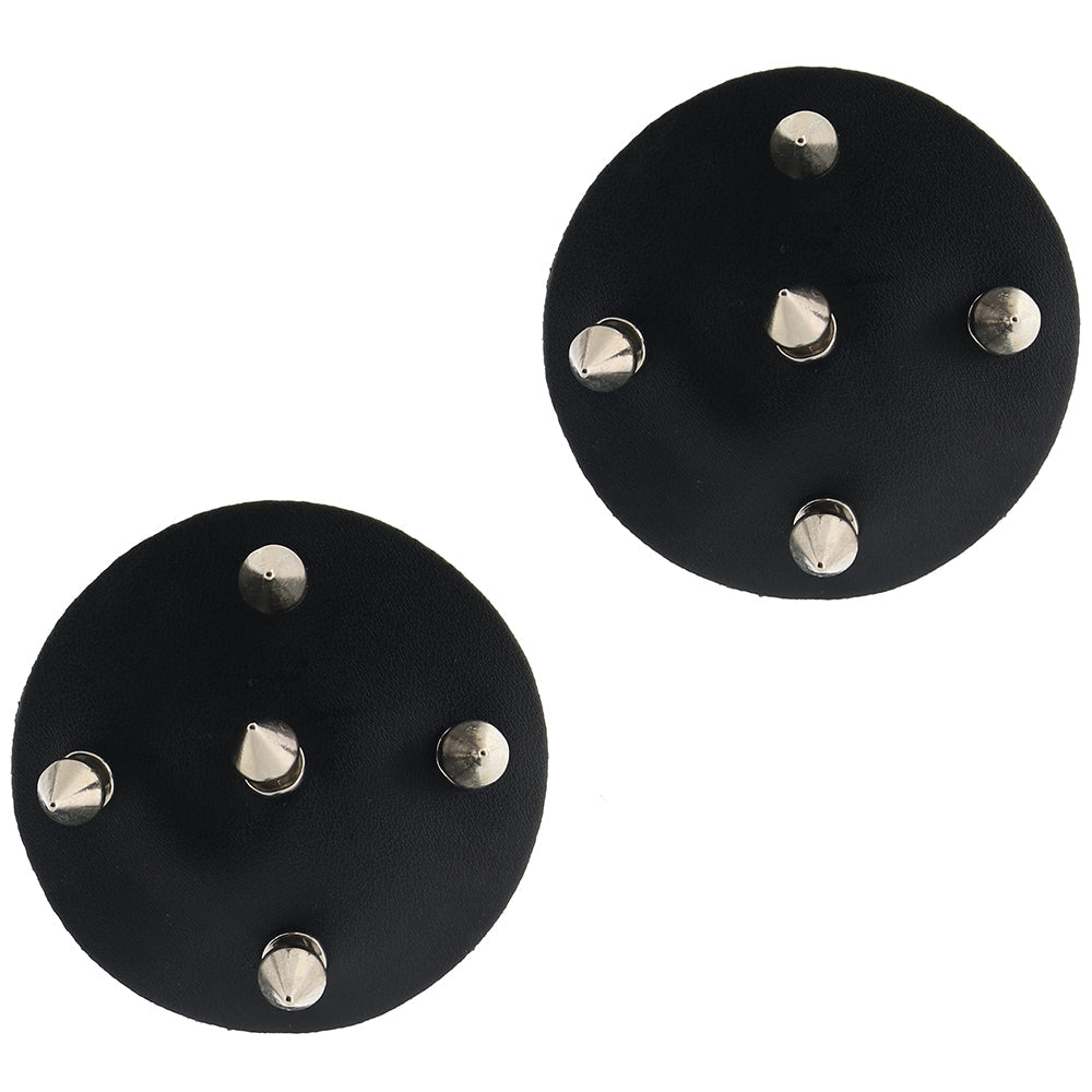 Nipple Couture Black Studded Covers