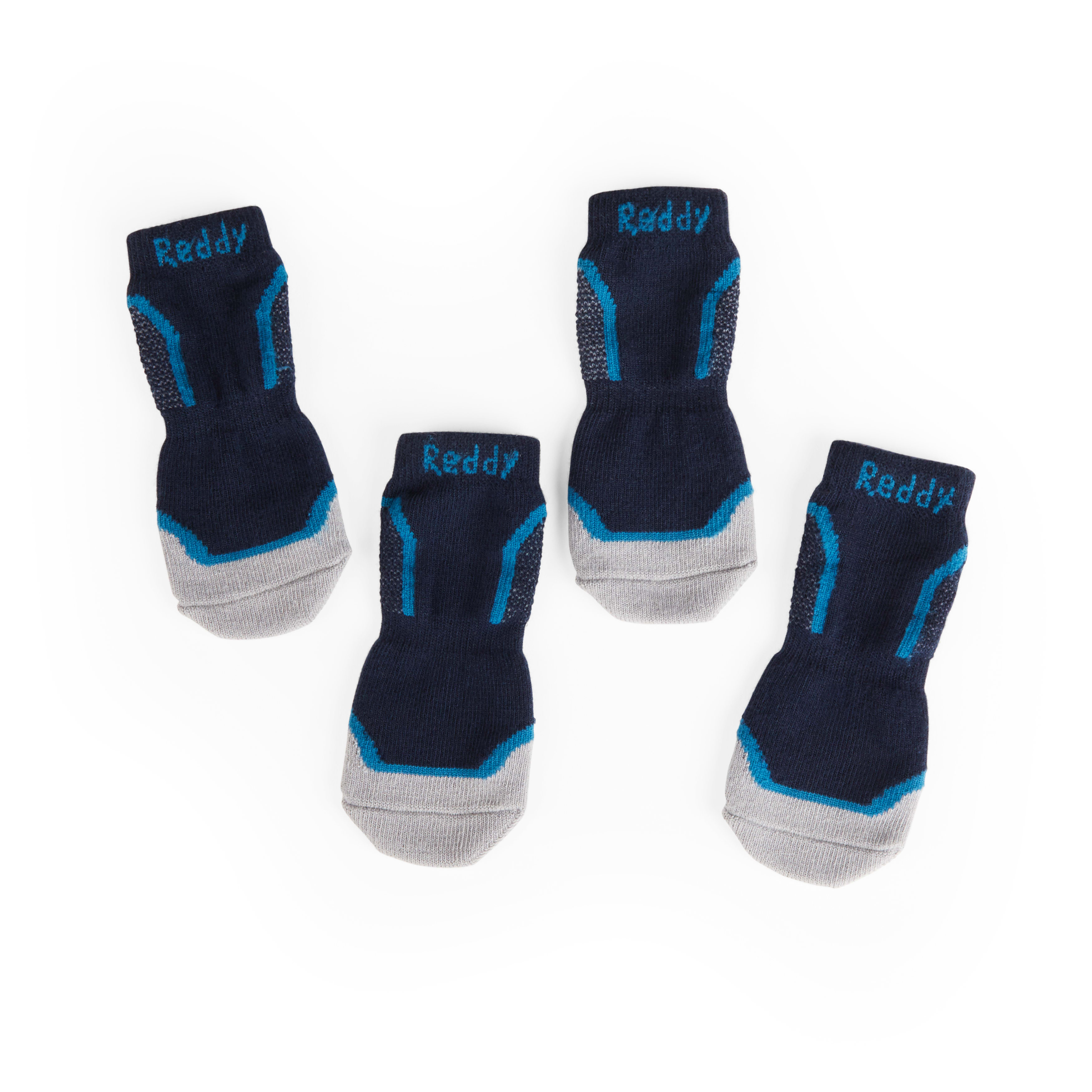 Reddy Navy Seamless Boot Sock for Dogs， X-Small/Small