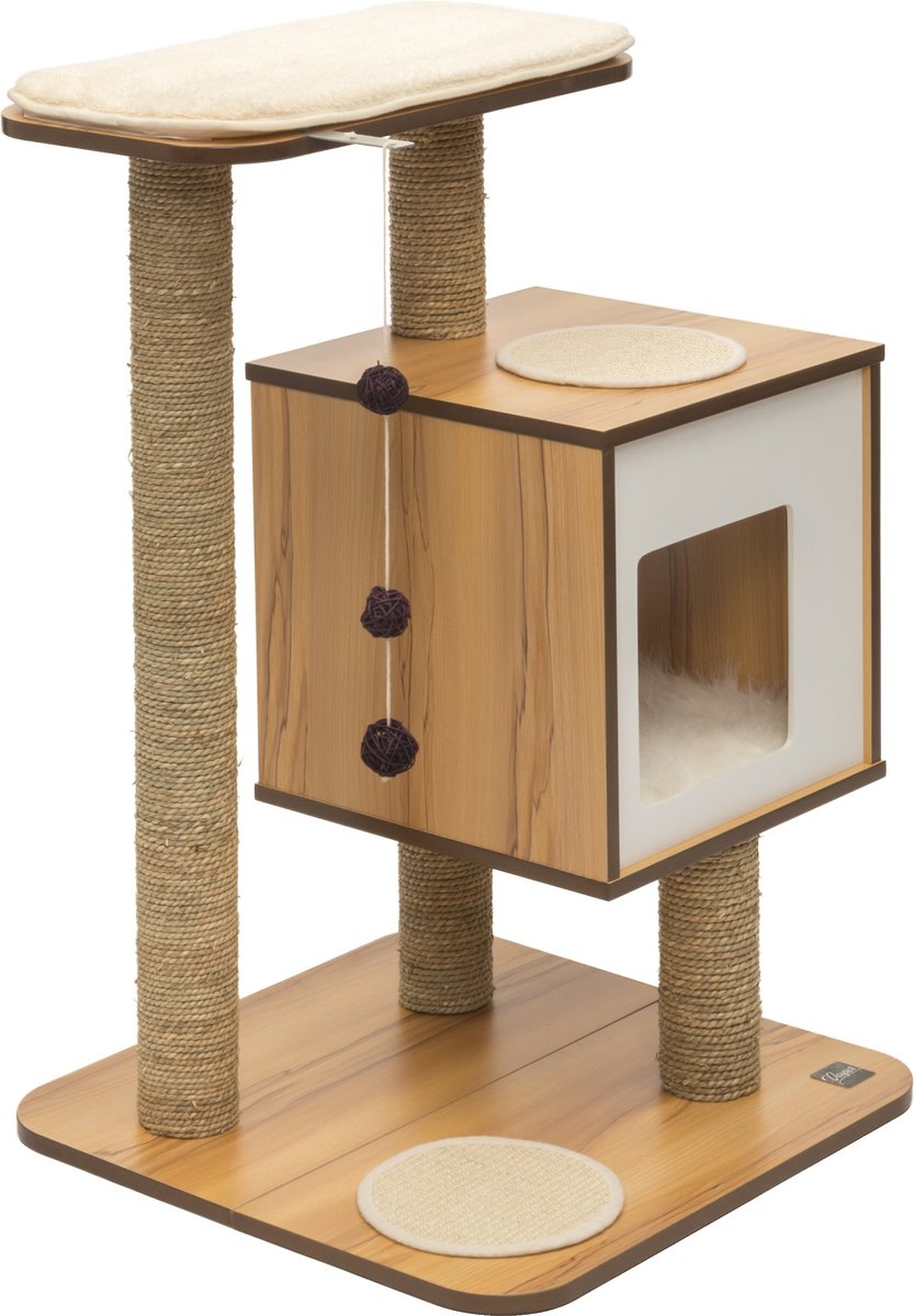 Vesper Base 32-in Modern Cat Tree and Condo