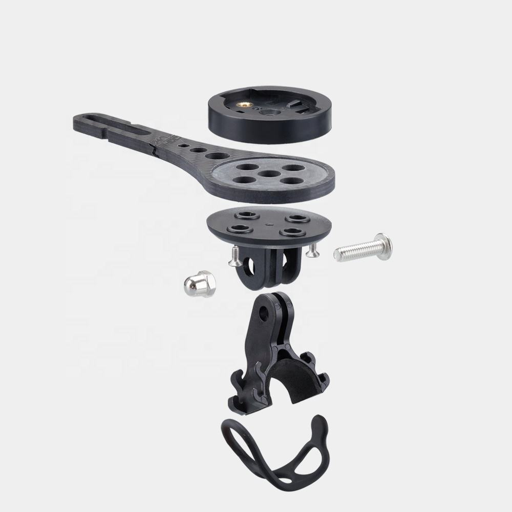 T1000 Carbon Bike Camera Rack Garmin Bryton GPS Stand Mtb Mountain Bike Computer Mount Holder Bicycle Handlebar Extended Bracket