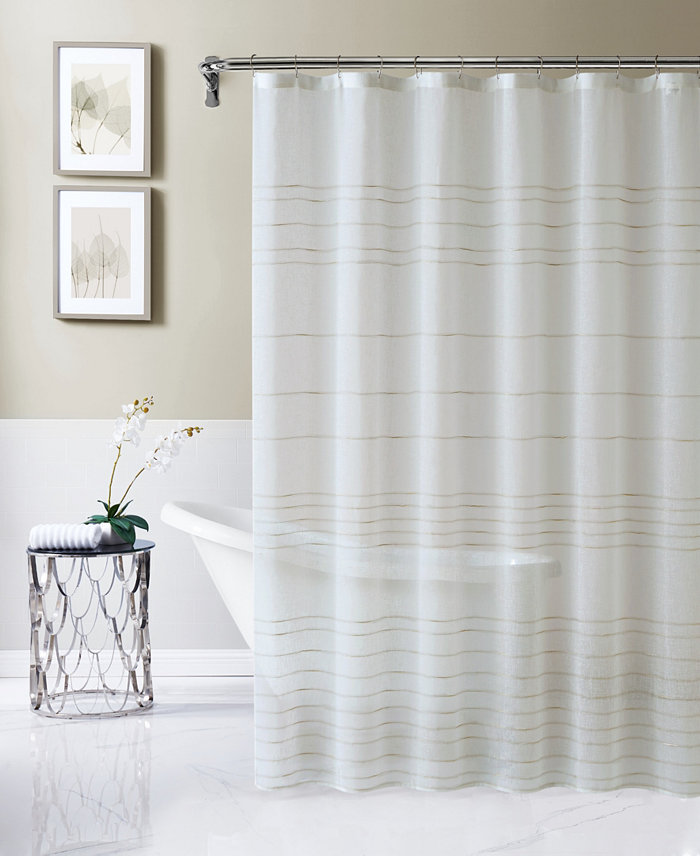 Dainty Home Lisa Shower Curtain 72 x 70