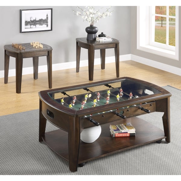 Darlington Game End Table with Chessboard by Greyson Living