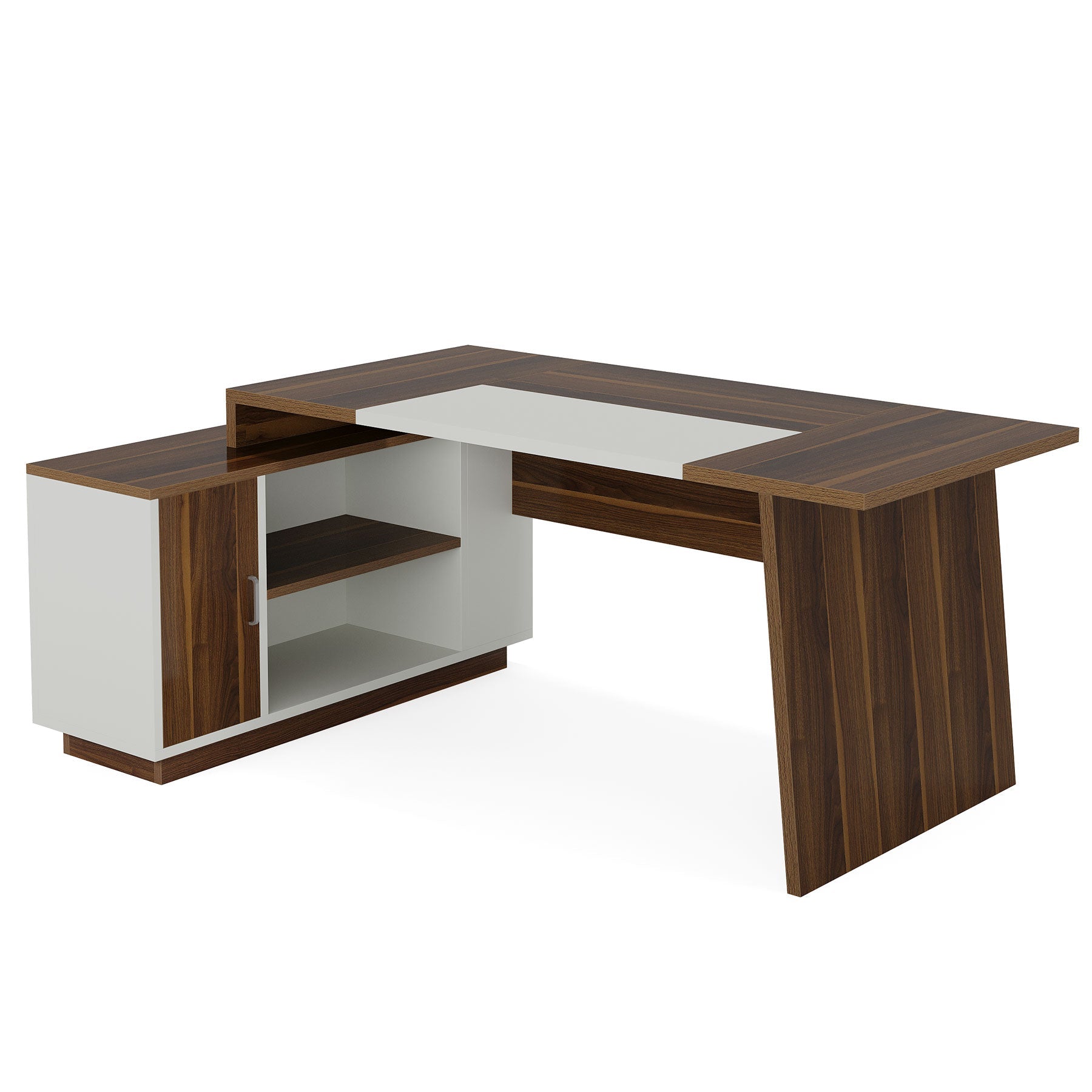 L-Shaped Executive Desk, 70.5