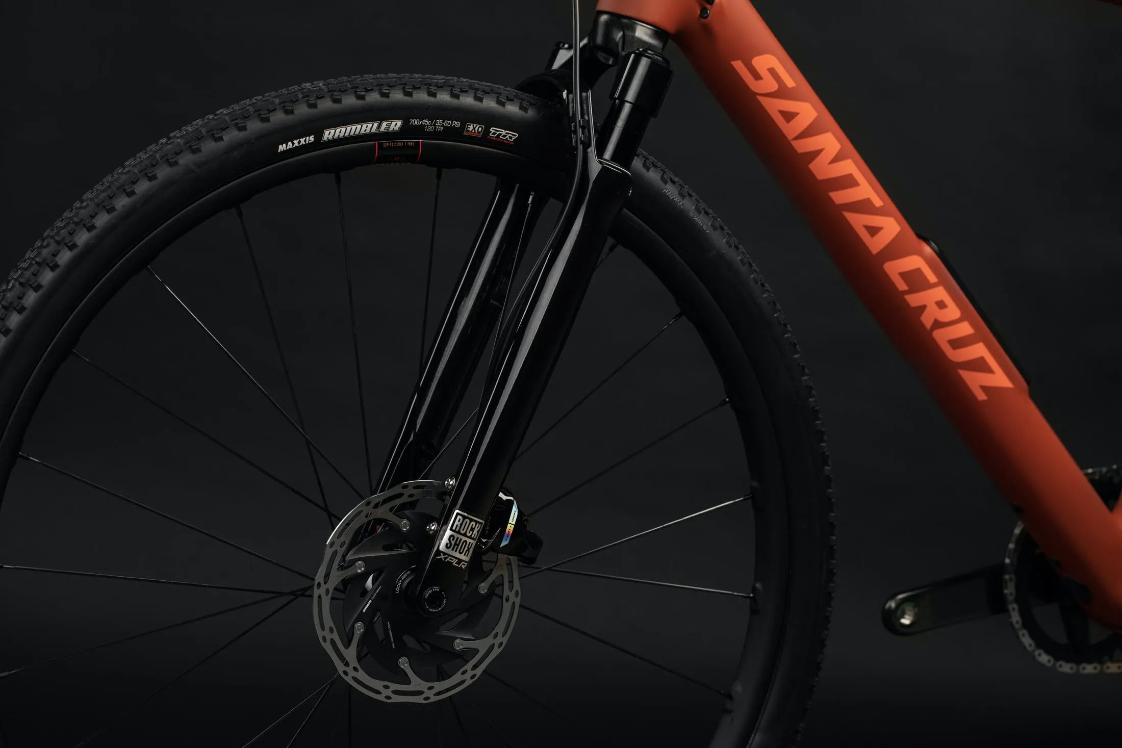 Santa Cruz Stigmata CC 700c - Force 1X Reserve - Brick Red - 2024