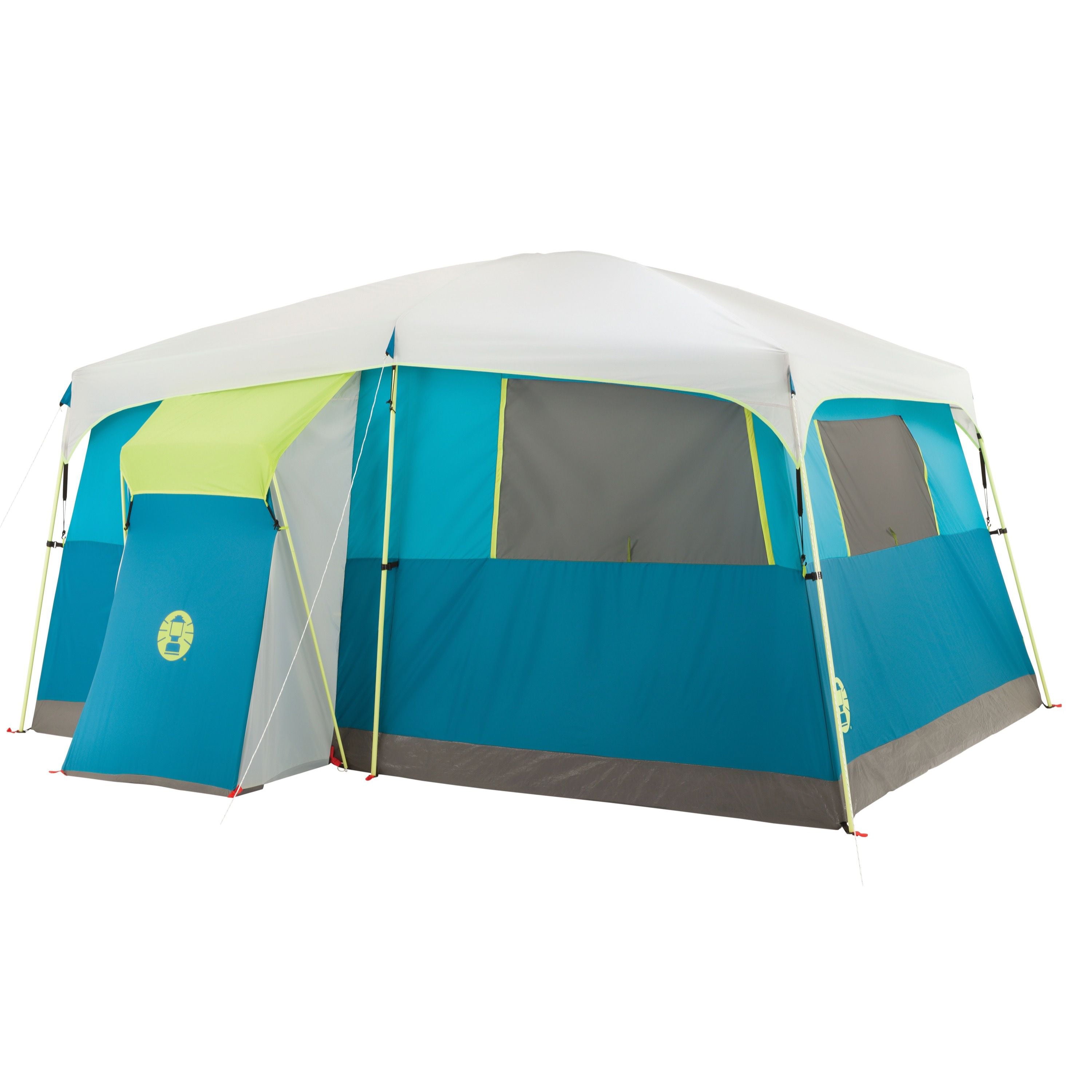 Coleman® 8-Person Tenaya Lake™ Fast Pitch™ Cabin Camping Tent with Closet, Light Blue