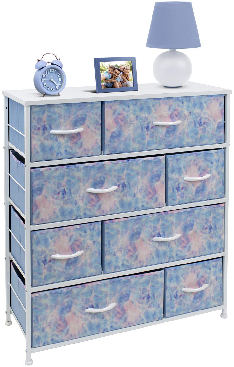 8 Drawers Chest Dresser - Tie Dye