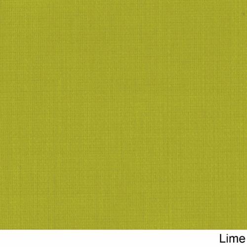 60-inch by 19-inch Spun Polyester Bench Cushion - Lime