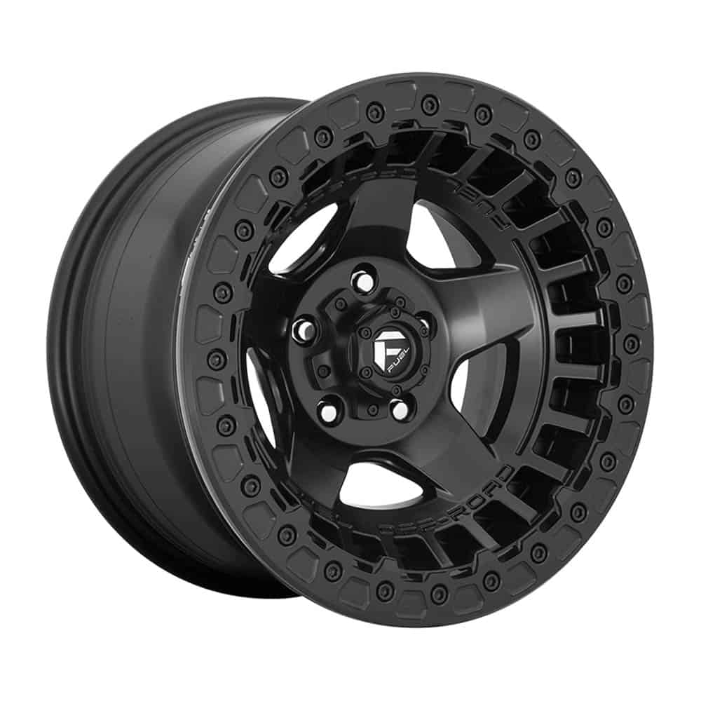 Fuel 1PC D118 WARP D118 17X9 6X5.5 MT-BLK -15MM