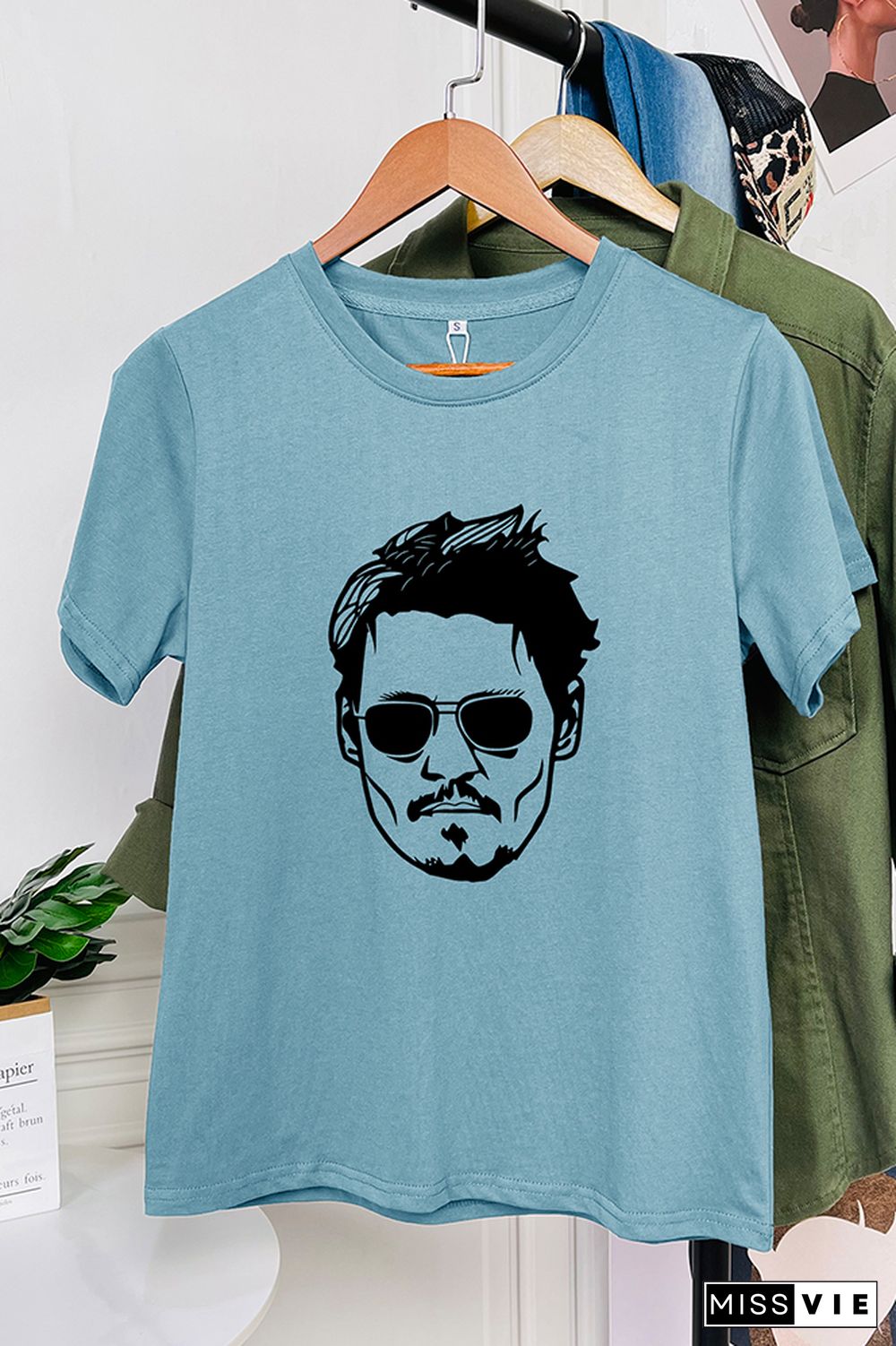 Johnny Depp Trial Graphic T-Shirt Wholesale