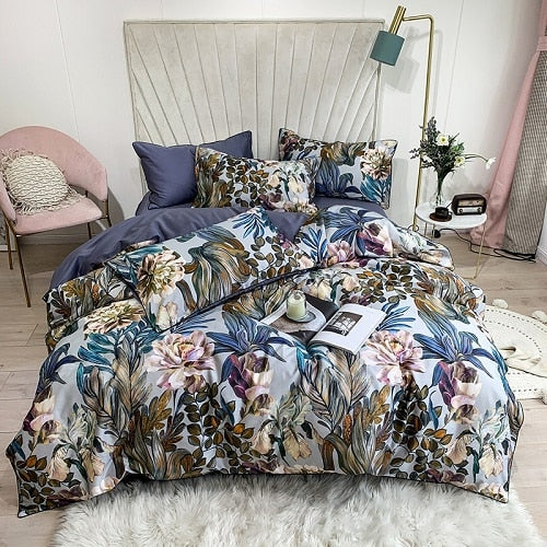 SleepTune Luxury Cotton Bedding Set