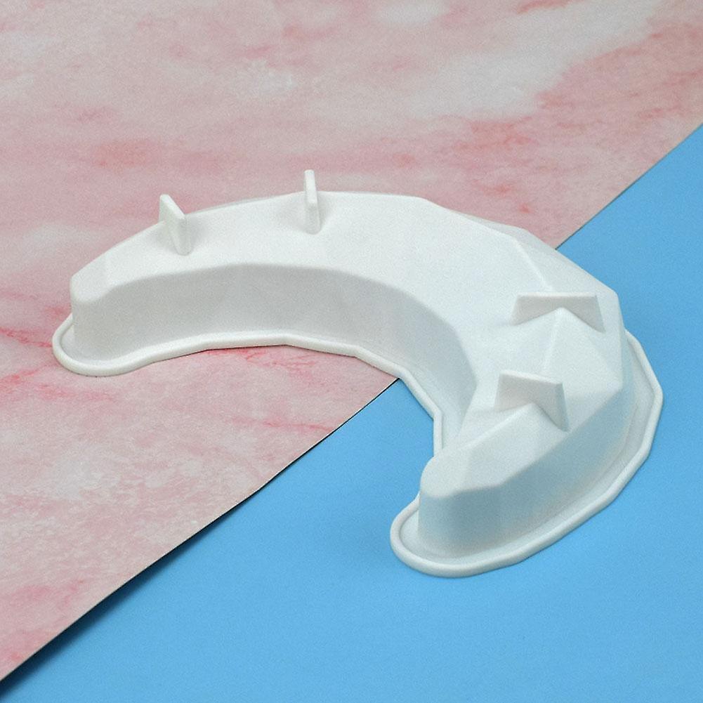 Moon Shape Silicone Mould Diy Fondant Cake Mold Gummy Chocolate Mold Baking Appliance Z3v3