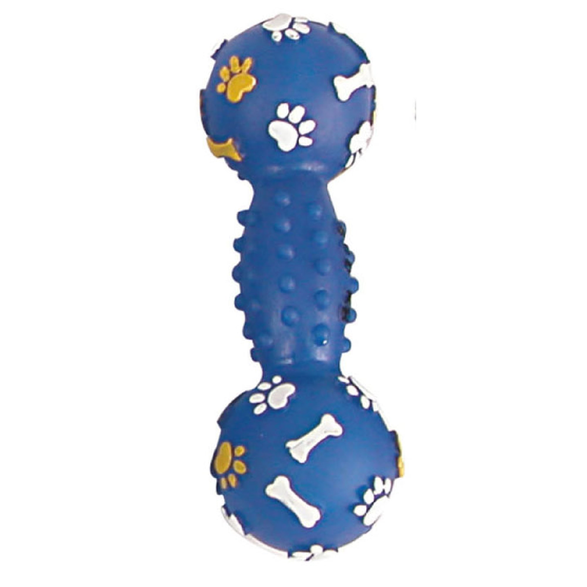 Pet Life Blue Duffle Bag Dog Toy Set， Small